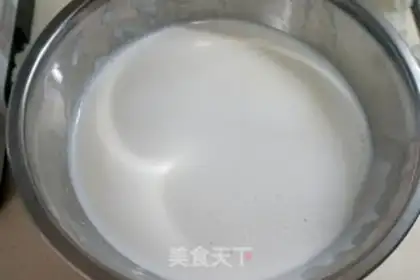 Make Homemade tofu brain step 3