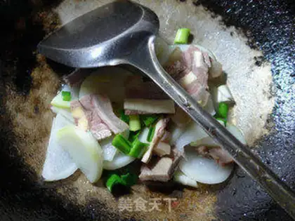 Make Lamb for radish step 4