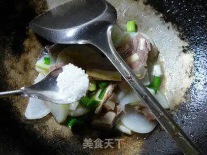Make Lamb for radish step 6