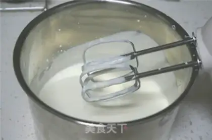 Make Milk mousse step 5