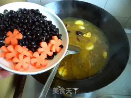 Make Black Bean Cream step 7