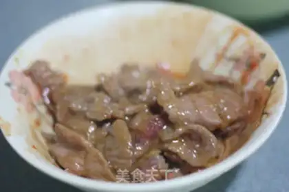 Make Pepper beef step 4