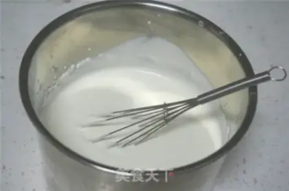 Make Milk mousse step 6