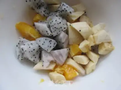 Make Fruit salad oranges step 5