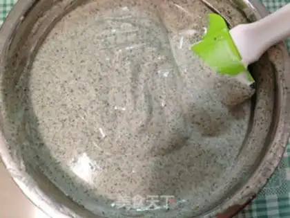 Make Black Sesame Potato Cake Roll step 9