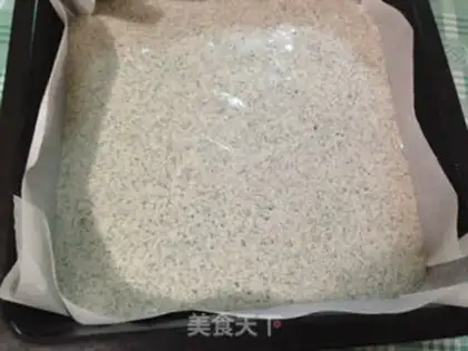 Make Black Sesame Potato Cake Roll step 10