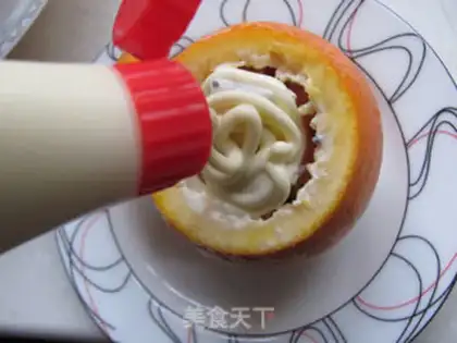 Make Fruit salad oranges step 8