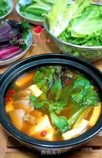 Make Fresh tofu spicy hot pot step 13