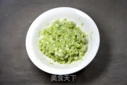 Make Five fortune dumplings step 1
