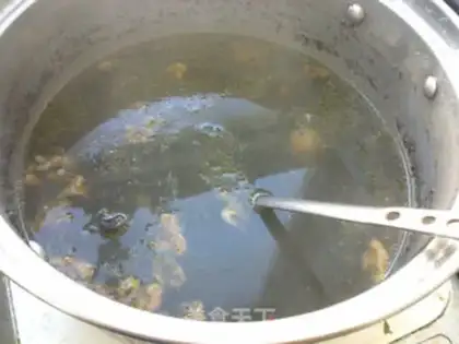 Make A pecan chicken soup step 5