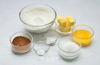 Make Flower cookies step 0