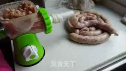 Make Homemade sausages step 3