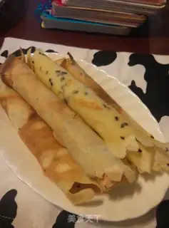 Make Sesame omelet step 5