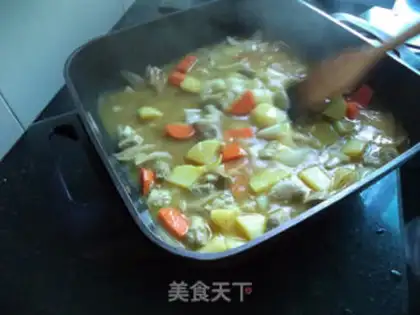 Make Three curry lunches step 9