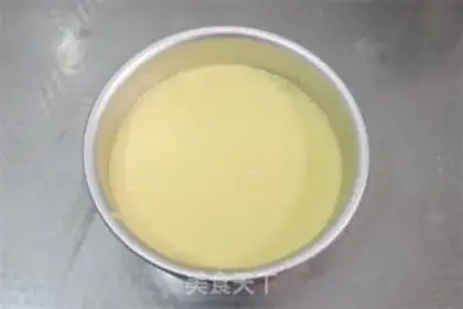 Make Pink dress with sponge cake step 6