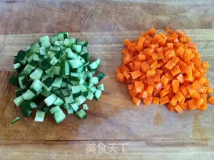 Make Egg fried rice step 0