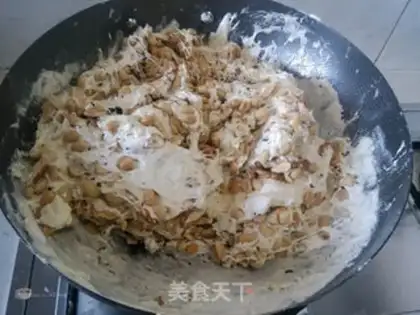 Make Apricot peanuts step 6