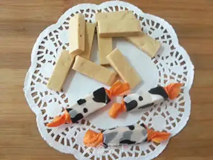 Make Cow Rolling Sugar step 14