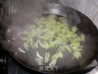 Make Eggs and celery step 1