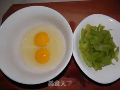 Make Eggs and celery step 2