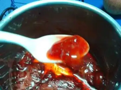 Make Homemade strawberries step 3