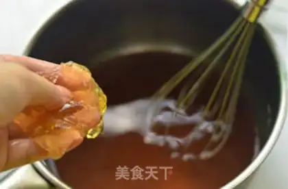 Make Coca milk pudding step 4
