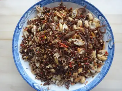 Make Spicy beef peanut sesame sauce step 4
