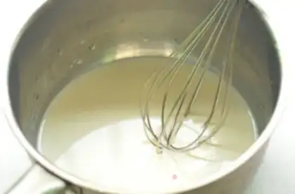 Make Coca milk pudding step 7