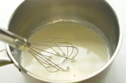 Make Coca milk pudding step 9