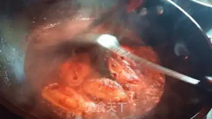 Make Red chicken wings step 4