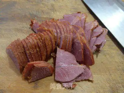 Make Beef mackerel fans step 2