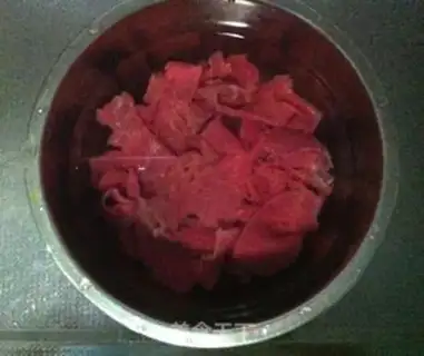 Make Toothpick beef step 0