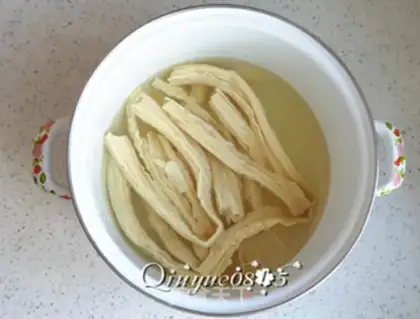 Make Beef mackerel fans step 3