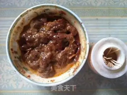 Make Toothpick beef step 2