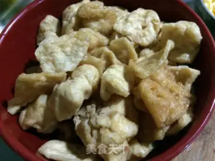 Make Tofu fried meat step 0