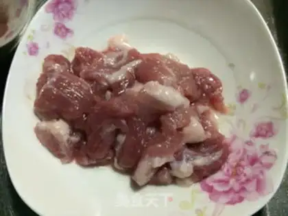 Make Tofu fried meat step 1
