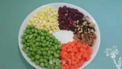 Make Gold beef peas step 1
