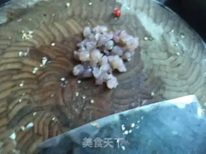 Make Shrimp garlic fan step 1