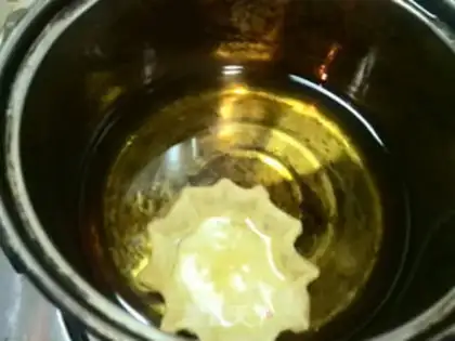 Make Gold beef peas step 4