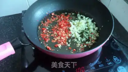 Make Shrimp garlic fan step 4