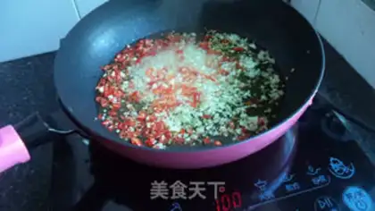 Make Shrimp garlic fan step 5