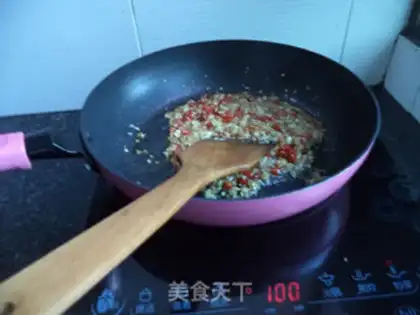 Make Shrimp garlic fan step 6