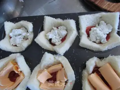 Make Goat cheese toast step 3