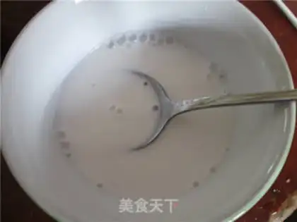 Make Almond tea step 5