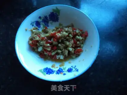 Make Shrimp garlic fan step 7