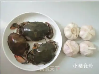Make Golden garlic crabs step 0