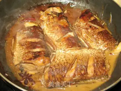 Make Red-burned fish step 8