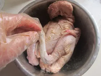 Make Salt chicken step 2