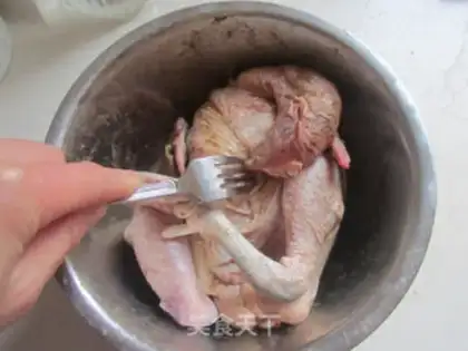 Make Salt chicken step 3