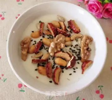 Make Almond tea step 9